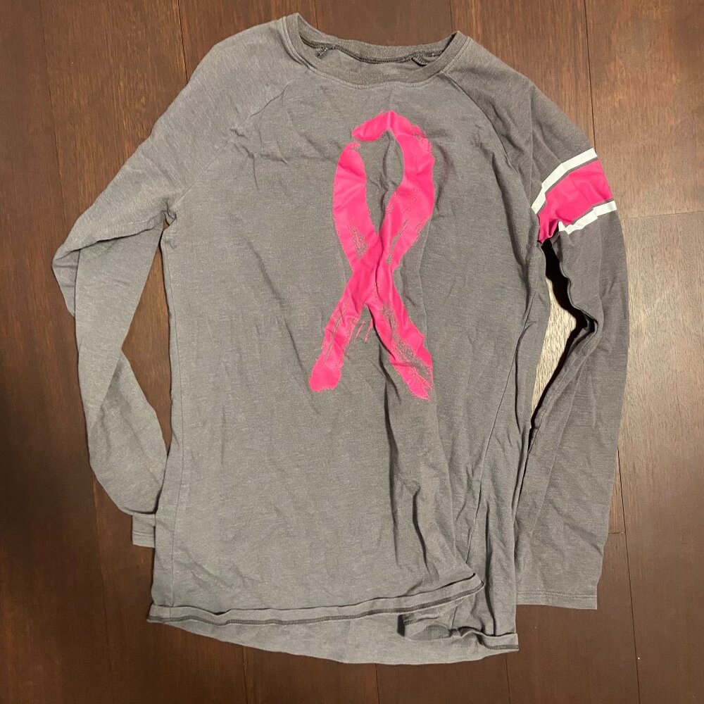 Cancer awareness Under Armour Shirt (Youth XL)